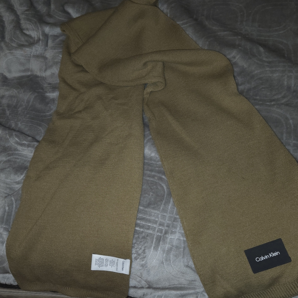 Calvin Klein Tan Scarf for Men